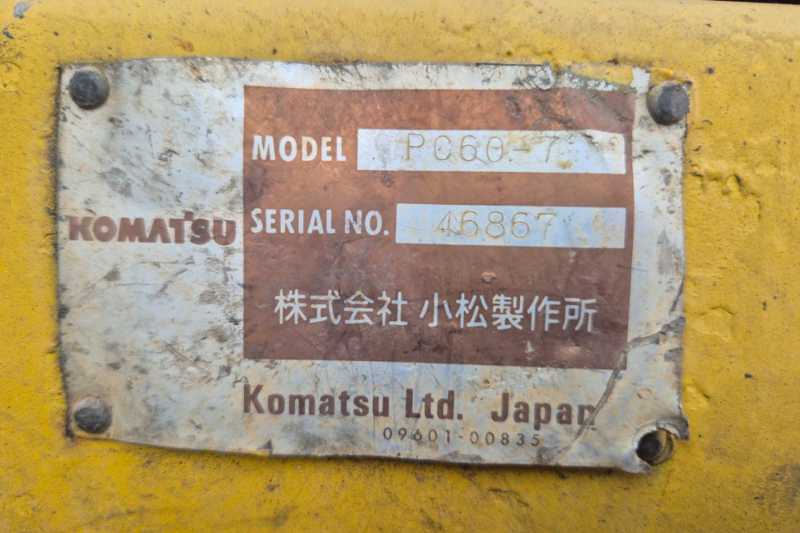 OmecoHub - Immagine KOMATSU PC60-7